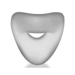 Hunkyjunk Form Cock Ring - Clear Ice