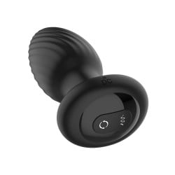 Nexus Tornado Rotating & Vibrating Butt Plug - Black