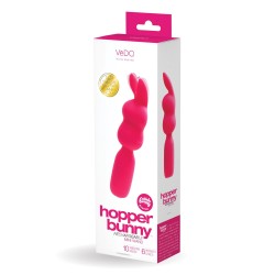VeDO Hopper Bunny Rechargeable Mini Wand - Pink
