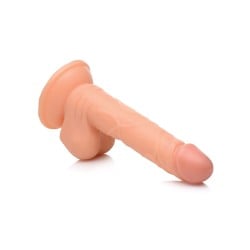 Pop Peckers 6.5" Dildo w/Balls - Light