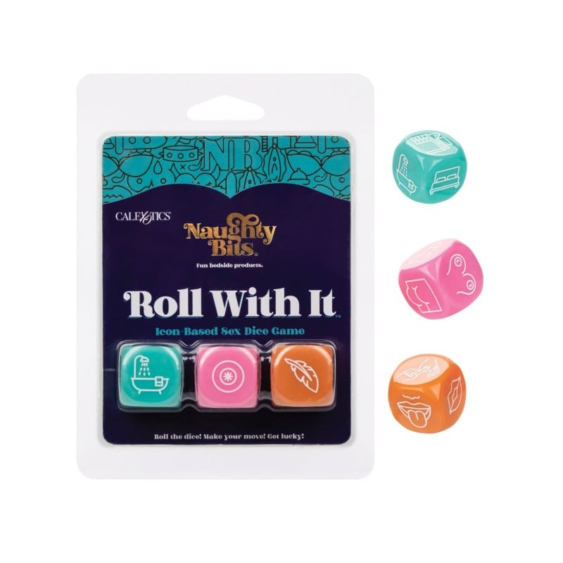 Naughty Bits Roll With It Icon Based Sex Dice Naughty Bits Roll With It Icon Based Sex Dice