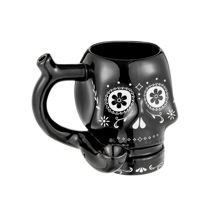 Fashioncraft Novelty Mug - Black Skull Fashioncraft Novelty Mug - Black Skull