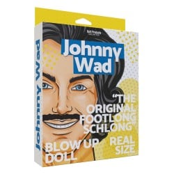 Johnny Wad w/Large Penis Blow Up Doll