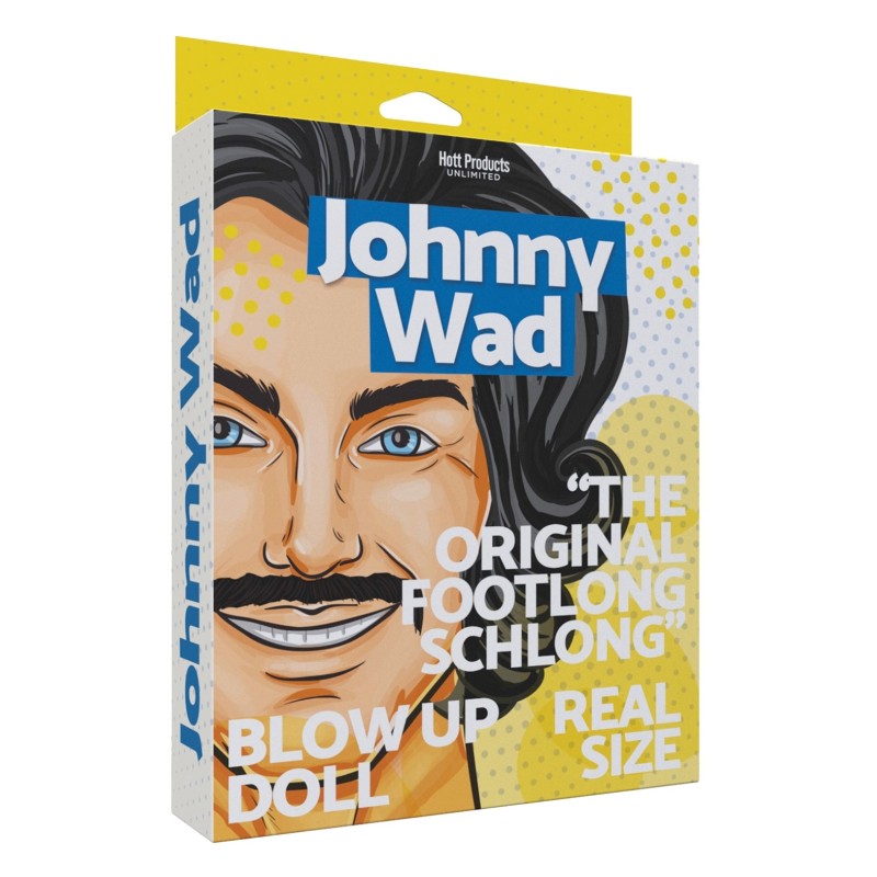 Johnny Wad w/Large Penis Blow Up Doll Johnny Wad w/Large Penis Blow Up Doll