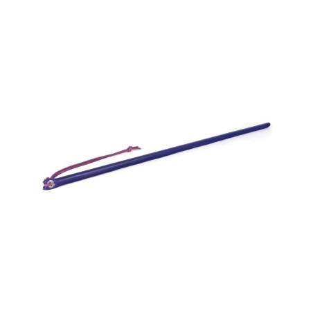 Spartacus 24" Leather Wrapped Cane - Purple