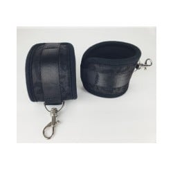 Spartacus Wrist Restraints - Neoprene Black