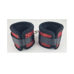 Spartacus Wrist Restraints - Neoprene Red