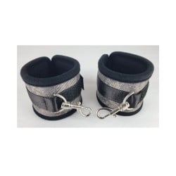 Spartacus Wrist Restraints - Neoprene Silver