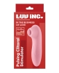 Luv Inc. Pulsating Clitoral Stimulator - Light Pink