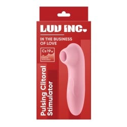 Luv Inc. Pulsating Clitoral Stimulator - Light Pink