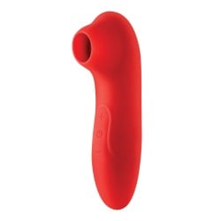 Luv Inc. Pulsating Clitoral Stimulator - Red