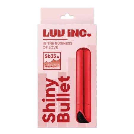 Luv Inc. Shiny Bullet - Red