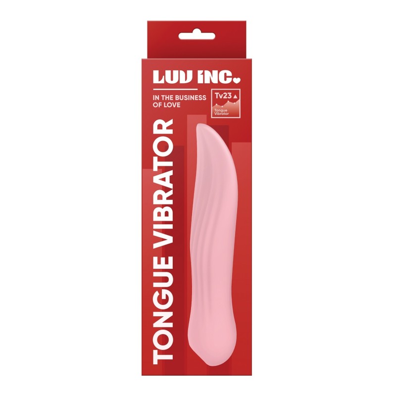 Luv Inc. Tongue Vibrator - Pink Luv Inc. Tongue Vibrator - Pink