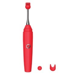 Luv Inc. Orgasm Pen w/Three Attachments - Red