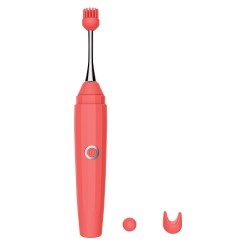 Luv Inc. Orgasm Pen w/Three Attachments - Coral