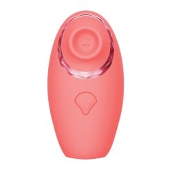 Luv Inc. Triple - Action Clitoral Vibrator - Coral