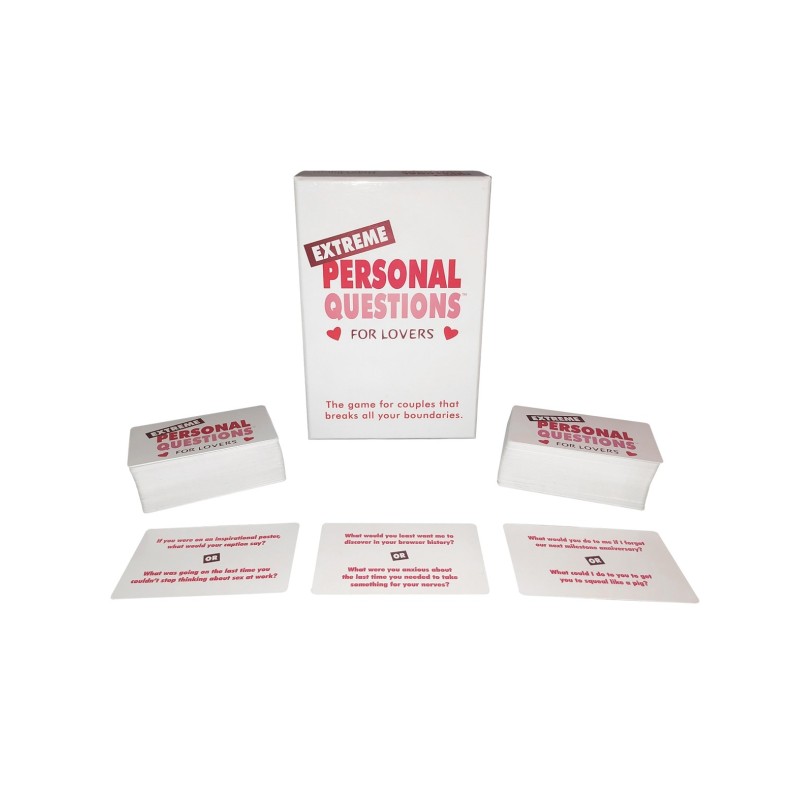 Extreme Personal Questions For Lovers Card Game Extreme Personal Questions For Lovers Card Game
