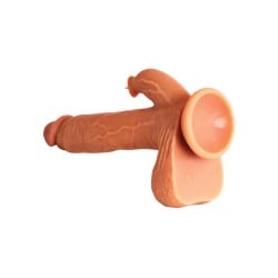 Justin 6.5" Silicone Thrusting Dildo Licker