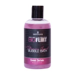 Sensuva Big Flirt Pheromone Bubble Bath - 8 oz Sweet Secrets