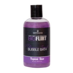 Sensuva Big Flirt Pheromone Bubble Bath - 8 oz Tropical Tease