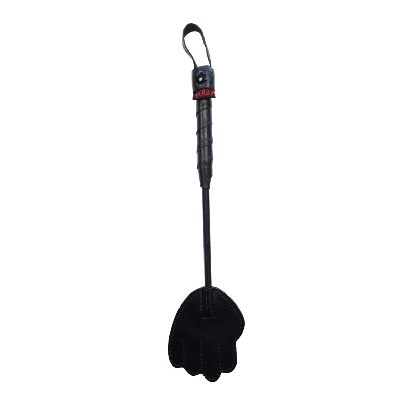 Rouge Mini Leather Hand Paddle - Black Rouge Mini Leather Hand Paddle - Black