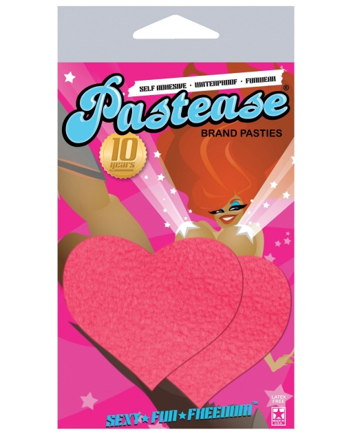 Pastease Neon Pink Heart O/S