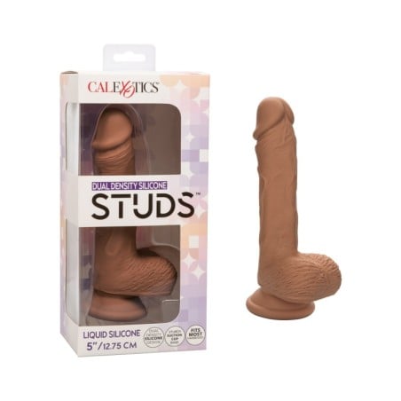 Dual Density Silicone 5" Studs - Brown