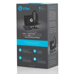 b-Vibe Weighted Snug Plug 5 - 350 g Black
