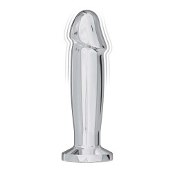 Ass-sation Remote Vibrating Metal Anal Ecstasy - Silver