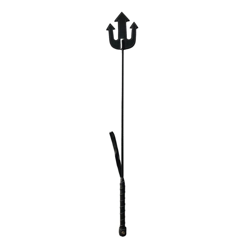 Rouge Devil Riding Crop - Black Rouge Devil Riding Crop - Black