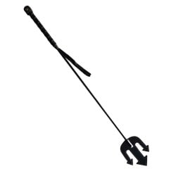 Rouge Devil Riding Crop - Black