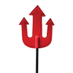 Rouge Devil Riding Crop - Red