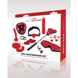  WhipSmart Heartbreaker 10 pc Set - Black/Red