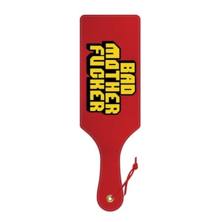 Wood Rocket Bad Mother Fucker Paddle - Multi-Color