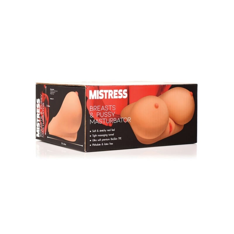 Curve Toys Mistress Breasts & Pussy Masturbator Curve Toys Mistress Breasts & Pussy Masturbator
