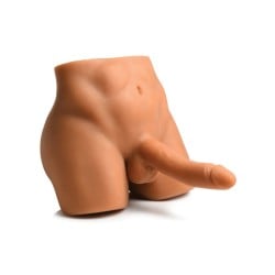 Curve Toys Jock Male Masturbator w/Thrusting Dildo