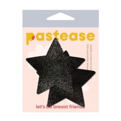 Pastease Premium Glitter Star - Black O/S