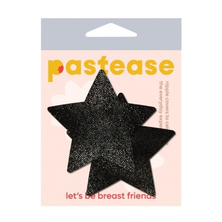 Pastease Premium Glitter Star - Black O/S