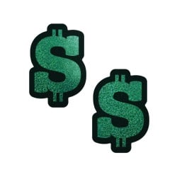 Pastease Premium Glitter Dollar Sign - Green O/S