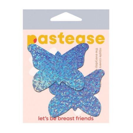 Pastease Premium Glitter Butterfly - Blue O/S