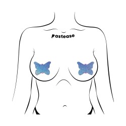 Pastease Premium Glitter Butterfly - Blue O/S