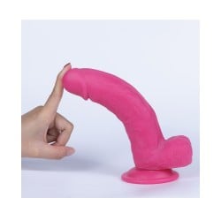 Get Lucky Mr. Pink 7.5" Dual Layer Dong