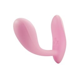 Pretty Love Baird App-Enabled Vibrating Butt Plug - Hot Pink