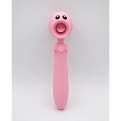 Natalie's Toy Box Lick n' Stick Clit Flicker & G-Spot Vibe - Pink