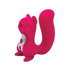 Natalie's Toy Box Screaming Squirrel Pulsing and Vibrating - Hot Pink