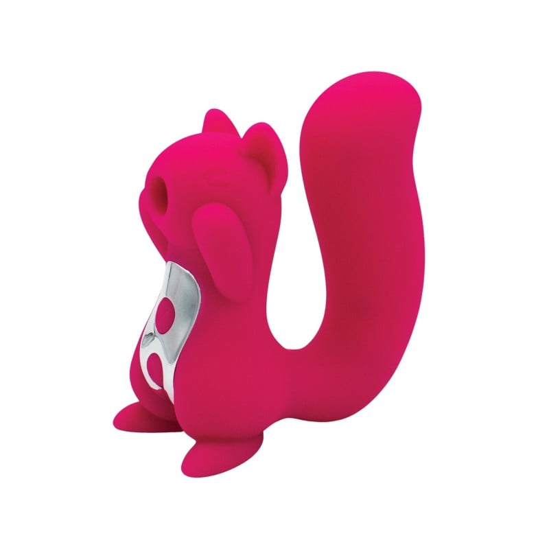 Natalie's Toy Box Screaming Squirrel Pulsing and Vibrating - Hot Pink Natalie's Toy Box Screaming Squirrel Pulsing and Vibrating - Hot Pink