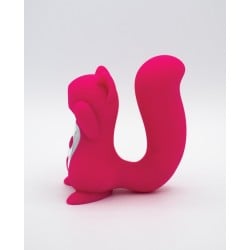 Natalie's Toy Box Screaming Squirrel Pulsing and Vibrating - Hot Pink