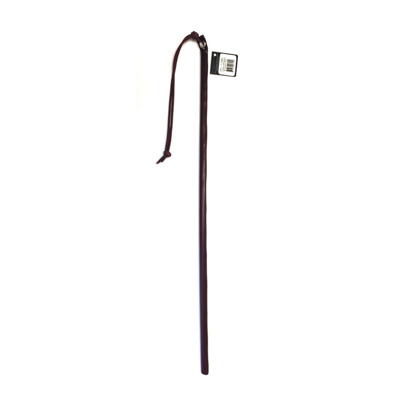 Spartacus 24" Leather Wrapped Cane - Burgundy Spartacus 24" Leather Wrapped Cane - Burgundy