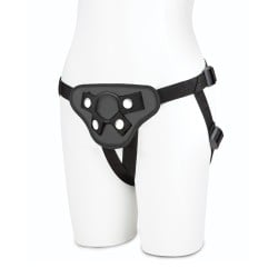 Lux Fetish Beginners Strap On Harness - Black