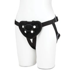 Lux Fetish Strap On Harness - Black